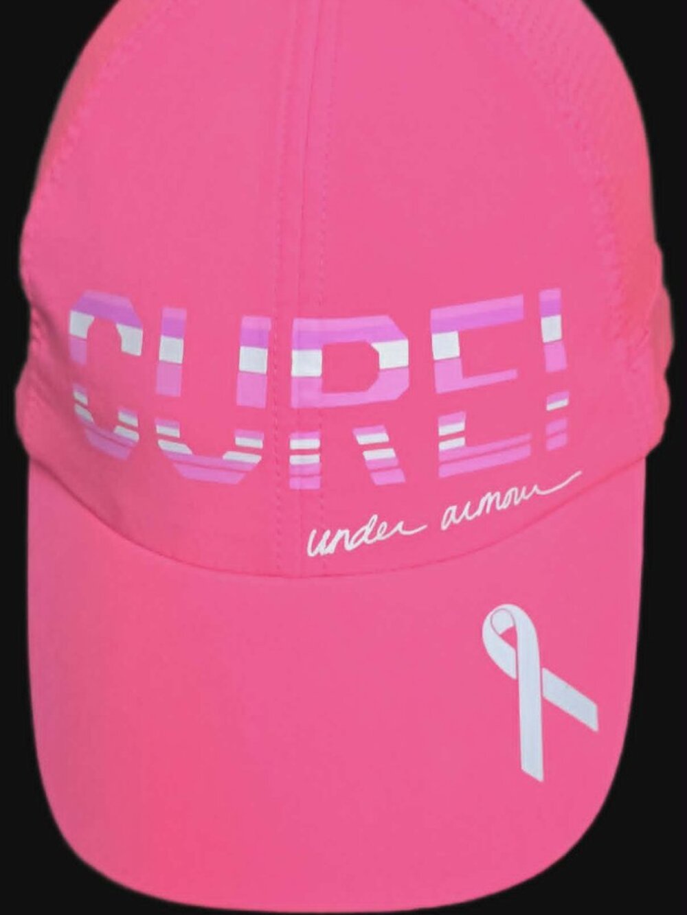 Under Armour Cure Breast Cancer Awareness Women’s Pink Adjustable Hat OSFA